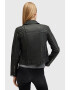 AllSaints Слим кожено яке - Pepit.bg