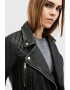 AllSaints Слим кожено яке - Pepit.bg