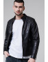 AllSaints Слим кожено яке - Pepit.bg