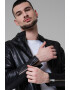 AllSaints Слим кожено яке - Pepit.bg