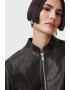 AllSaints Слим кожено яке Sadler - Pepit.bg