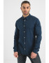 AllSaints Слим риза Hawthorne - Тъмносин - Pepit.bg