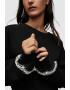 AllSaints Суитшърт Robin с перли - Pepit.bg