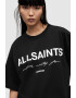 AllSaints Уголемена тениска с лого - Pepit.bg