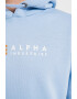 ALPHA INDUSTRIES Худи Label с джоб тип кенгуру - Pepit.bg
