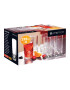 Ambition Комплект 6 чаши Diamond Long drink - Pepit.bg