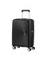 American Tourister Куфар Crosstrack Черен-Сив 46.5 x 30.5 x 79 - Pepit.bg