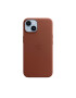 Apple Калъф Leather Case with MagSafe - За iPhone 14 - Umber - Pepit.bg