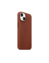 Apple Калъф Leather Case with MagSafe - За iPhone 14 - Umber - Pepit.bg