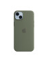 Apple Калъф Silicone Case with MagSafe За iPhone 14 Plus Olive - Pepit.bg