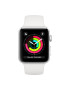 Apple Смарт часовник Watch 3 GPS Корпус 38 мм White Sport Band - Pepit.bg