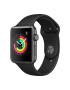 Apple Смарт часовник Watch 3 GPS Корпус 38 мм White Sport Band - Pepit.bg