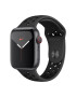 Apple Watch Nike 5 GPS Cellular 44 mm Space Grey Aluminium Case Anthracite/Black Nike Sport Band - S/M & M/L - Pepit.bg