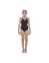 ARENA Бански костюм Solid Swim Pro Black-White 8-9 - Pepit.bg