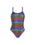 ARENA Бански костюм за жени One Piece MultiColors Stripes 34 Black/Color - Pepit.bg