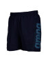 ARENA Мъжки плувни шорти Fundamentals Logo Boxer Navy/Turquoise - Pepit.bg