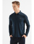 ARMANI EXCHANGE Блуза с яка и лого - Pepit.bg