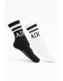 ARMANI EXCHANGE Дълги чорапи с лого - 2 чифта - Pepit.bg