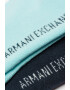 ARMANI EXCHANGE Дълги чорапи с лого - 2 чифта - Pepit.bg