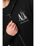 ARMANI EXCHANGE Худи с бродирано лого - Ултрамарин синьо - Pepit.bg