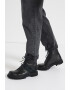 ARMANI EXCHANGE Кожени боти с връзки - Pepit.bg