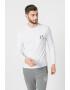 ARMANI EXCHANGE Памучна блуза с лого - Pepit.bg
