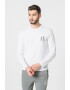 ARMANI EXCHANGE Памучна блуза с лого - Pepit.bg