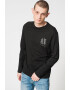 ARMANI EXCHANGE Вталена памучна блуза - Pepit.bg