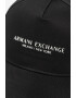 ARMANI EXCHANGE Памучна шапка с лого - Pepit.bg