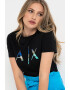 ARMANI EXCHANGE Памучна тениска на лога - Pepit.bg
