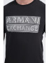 ARMANI EXCHANGE Памучна тениска с лога - Pepit.bg