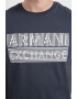 ARMANI EXCHANGE Памучна тениска с лога - Pepit.bg
