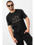 ARMANI EXCHANGE Памучна тениска с лога - Pepit.bg
