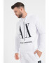 ARMANI EXCHANGE Памучно худи с бродирано лого - Pepit.bg
