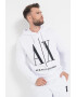 ARMANI EXCHANGE Памучно худи с бродирано лого - Pepit.bg