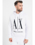 ARMANI EXCHANGE Памучно худи с бродирано лого - Pepit.bg