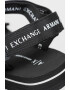 ARMANI EXCHANGE Сандали с велкро и лого - Pepit.bg