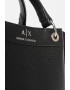 ARMANI EXCHANGE Шопинг чанта Wave с текстилна презрамка - Черен - Pepit.bg