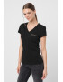 ARMANI EXCHANGE Слим тениска с шпиц - Pepit.bg