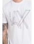 ARMANI EXCHANGE Тениска с лога - Pepit.bg