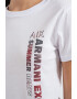 ARMANI EXCHANGE Тениска с лого - Pepit.bg
