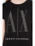 ARMANI EXCHANGE Тениска с лого от капси - Pepit.bg