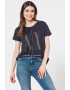 ARMANI EXCHANGE Тениска с лого от капси - Pepit.bg
