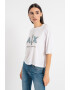 ARMANI EXCHANGE Тениска с модал с лого - Pepit.bg