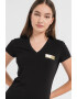 ARMANI EXCHANGE Тениска с шпиц - Pepit.bg