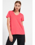 ARMANI EXCHANGE Тениска с шпиц и лога - Pepit.bg