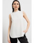 ARMANI EXCHANGE Топ с мрежест гръб - Бял - Pepit.bg