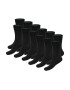 Bamboo Basics Bamboo Basic - Унисекс дълги чорапи - 12 чифта - Черен - Pepit.bg