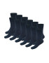 Bamboo Basics Bamboo Basic - Унисекс дълги чорапи - 12 чифта - Син - Pepit.bg