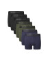 Bamboo Basics Bamboo - Боксерки Levi - 7 чифта - Зелен/Черен/Син - Pepit.bg